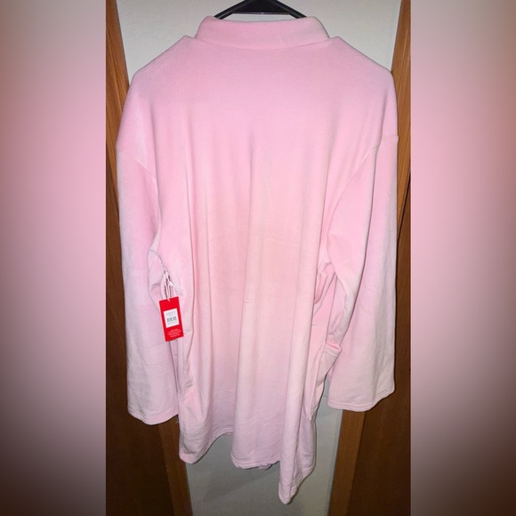 Rampage Pink Heart Accent Women's Robe - Picture 4 of 6